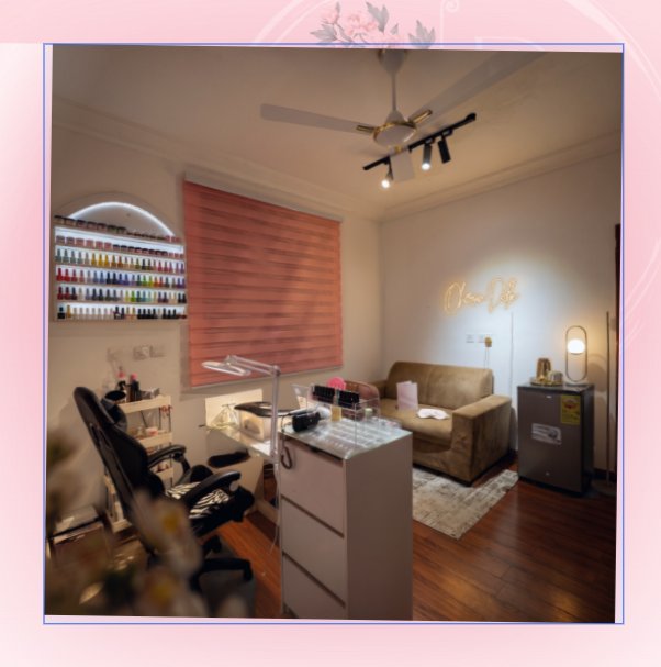 Inside Ohemaa Did.it nail studio